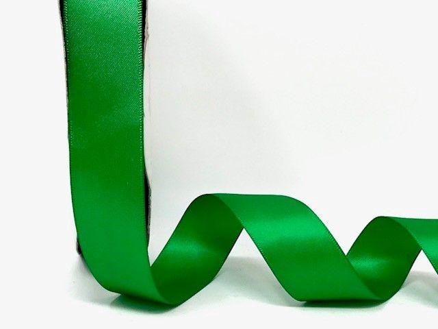 Emerald Green Double Faced Satin Ribbon 580